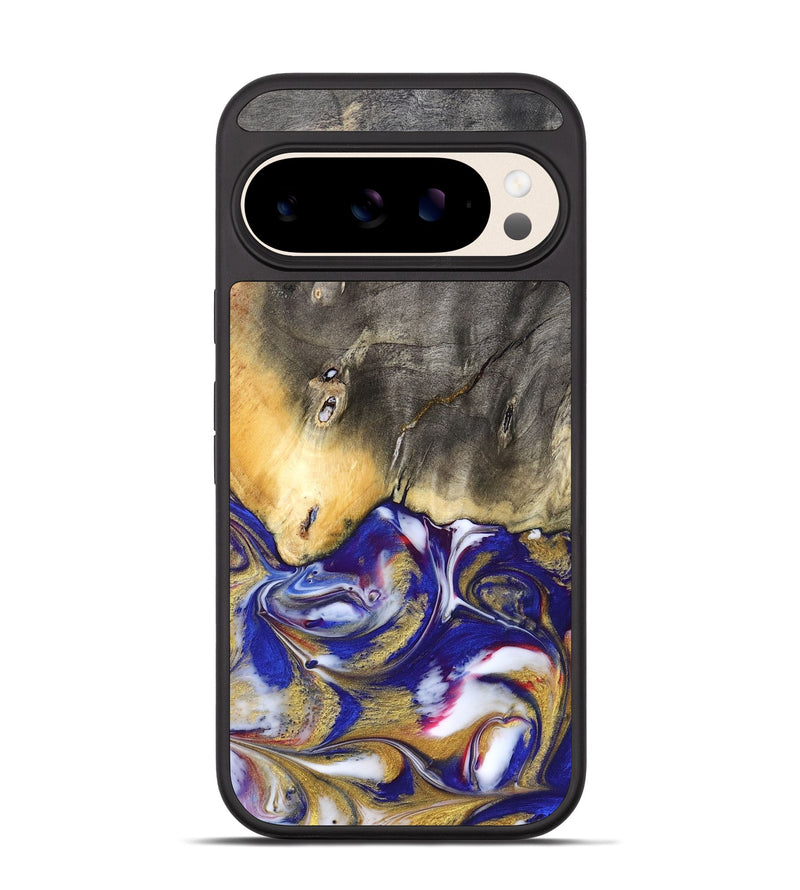 Pixel 10 Wood Phone Case - Dena (Blue, 827752)