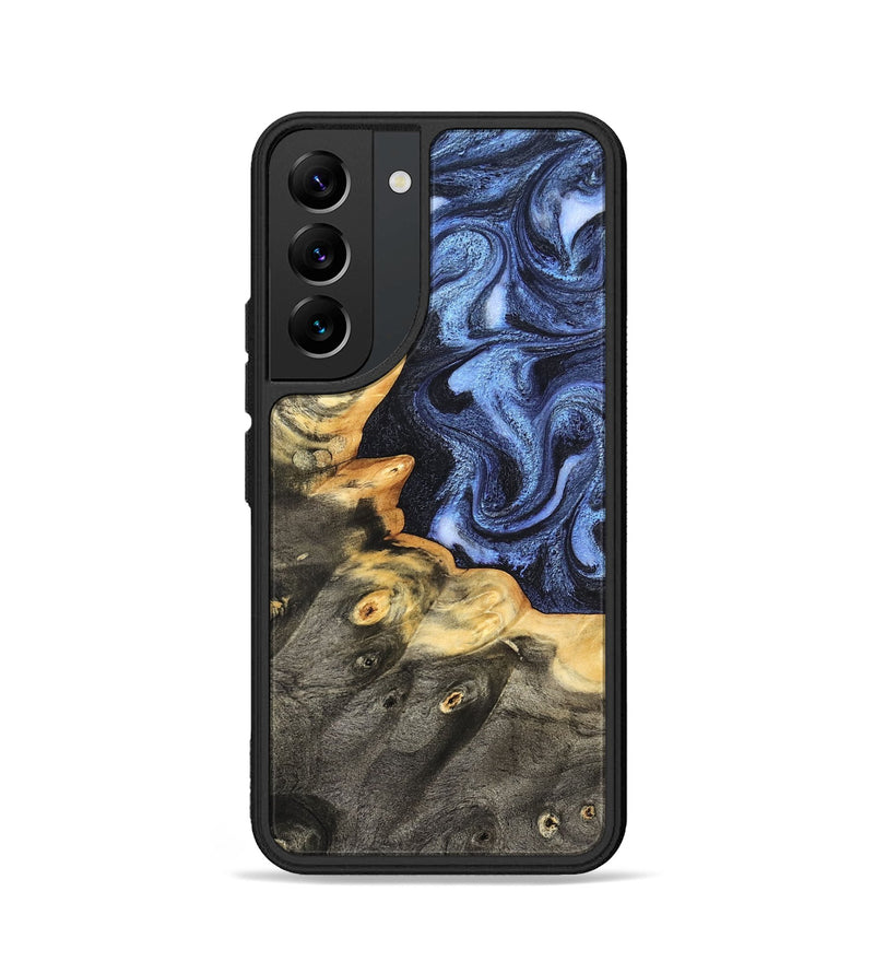 Galaxy S22 Wood Phone Case - Delano (Blue, 827754)
