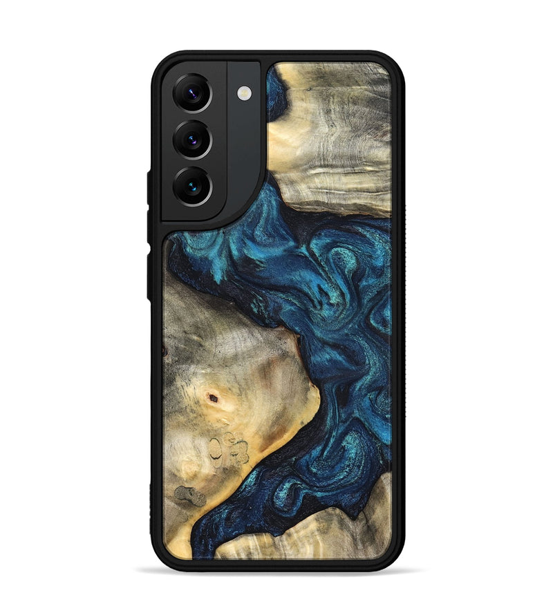 Galaxy S22 Plus Wood Phone Case - Pierre (Blue, 827755)
