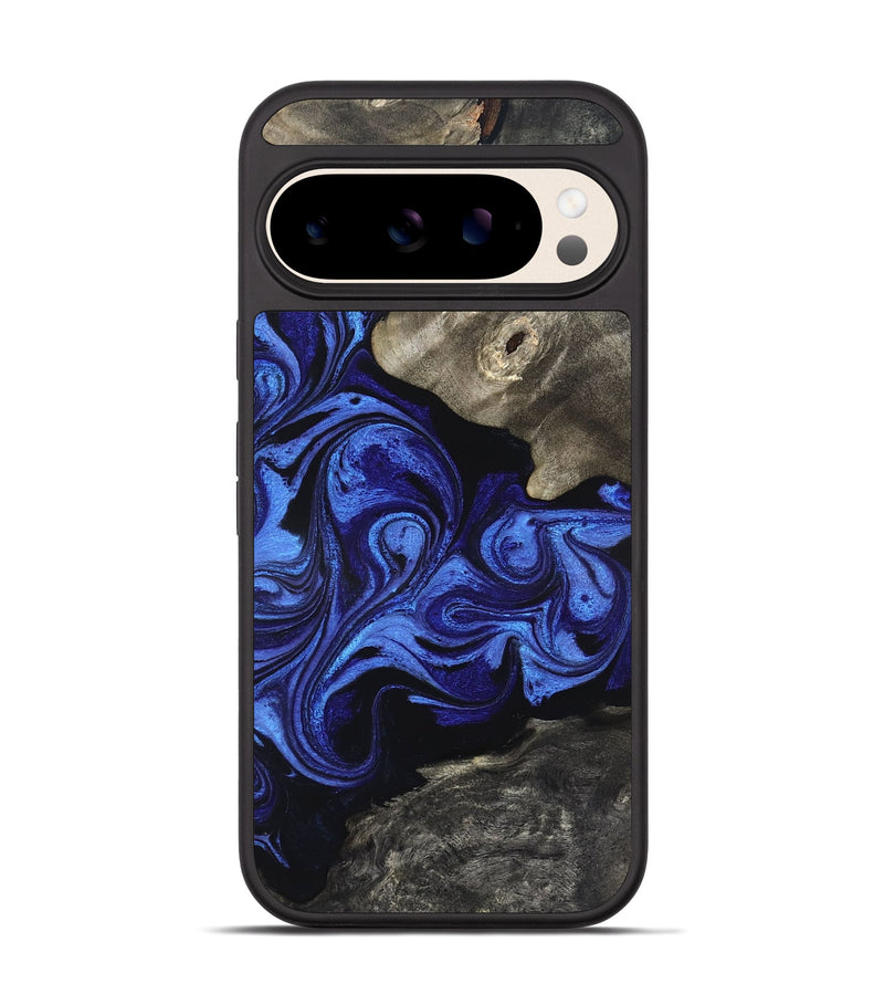 Pixel 10 Wood Phone Case - Larissa (Blue, 827756)