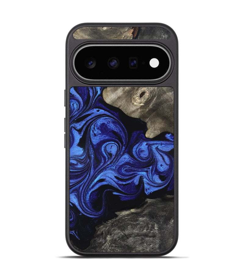 Pixel 11 Wood Phone Case - Larissa (Blue, 827756)