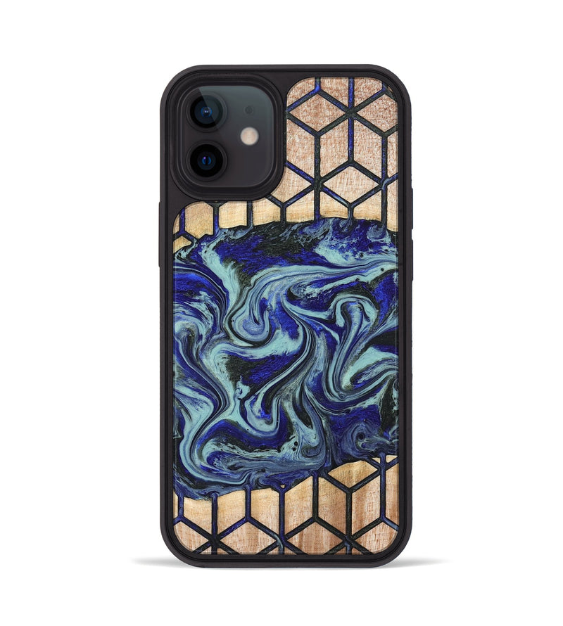 iPhone 12 Wood Phone Case - Aaden (Pattern, 827757)
