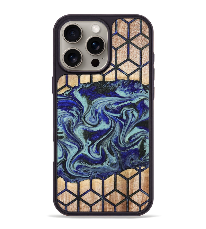 iPhone 16 Pro Max Wood Phone Case - Aaden (Pattern, 827757)