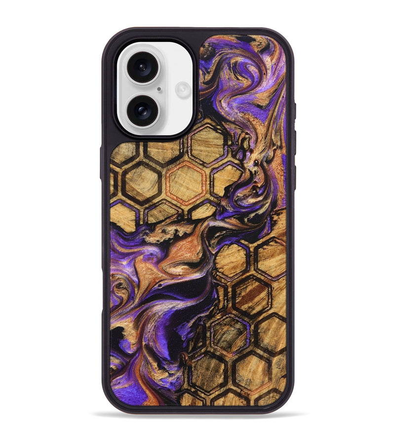 iPhone 16 Plus Wood Phone Case - Daxton (Pattern, 827760)