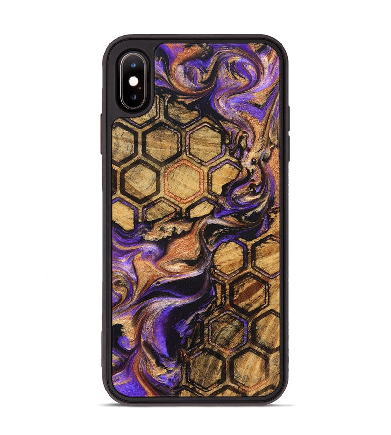 iPhone Xs Max Wood Phone Case - Daxton (Pattern, 827760)