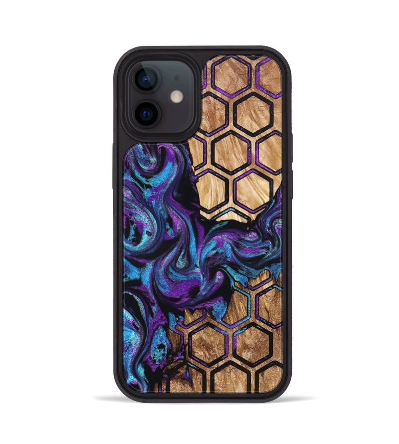 iPhone 12 Wood Phone Case - Yael (Pattern, 827762)