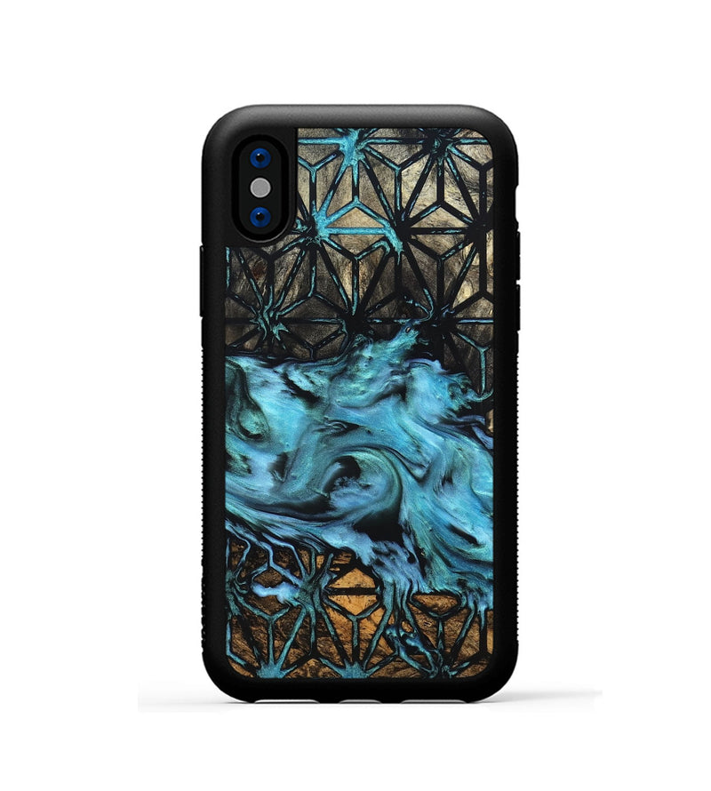 iPhone Xs Wood Phone Case - Belle (Pattern, 827763)