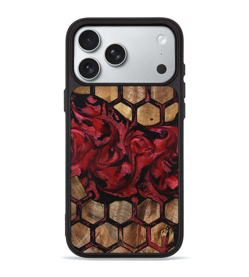 iPhone 18 Pro Max Wood Phone Case - Kenia (Pattern, 827764)