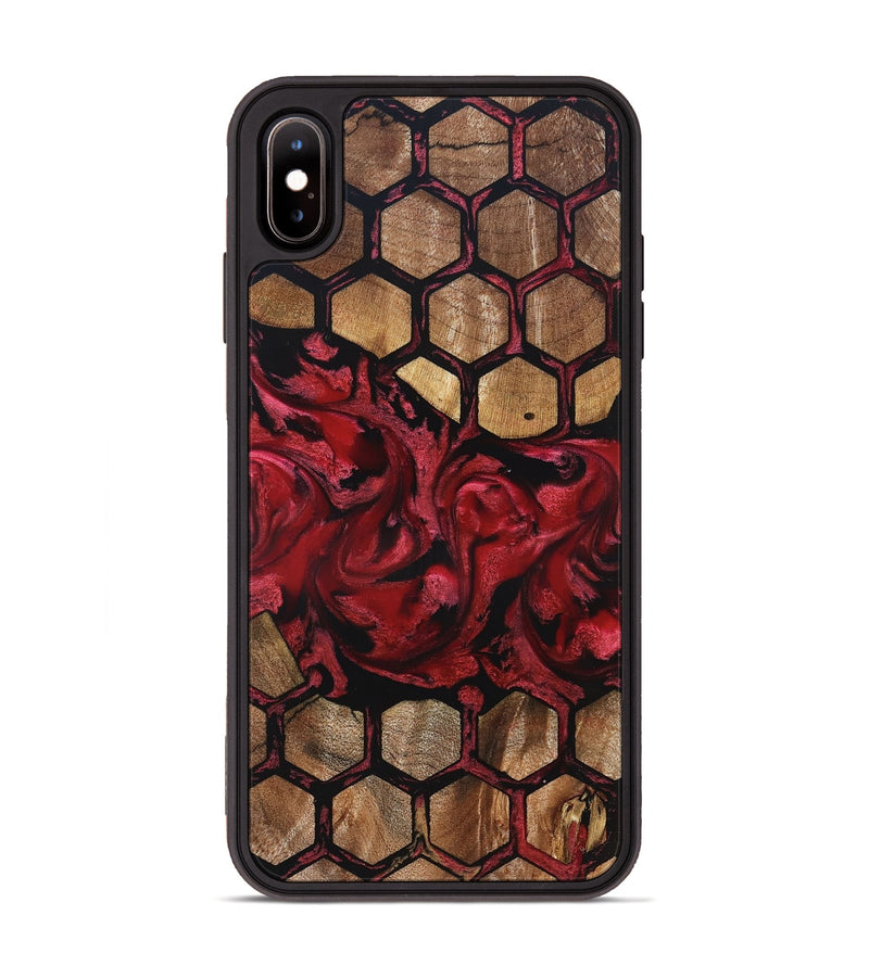 iPhone Xs Max Wood Phone Case - Kenia (Pattern, 827764)