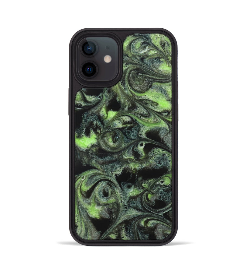 iPhone 12 ResinArt Phone Case - Rolland (Green, 827768)
