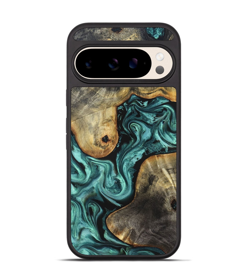 Pixel 10 Wood Phone Case - Novalee (Green, 827769)