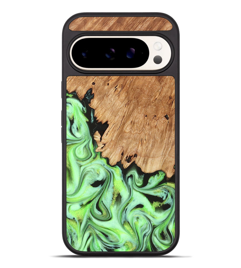 Pixel 9 Pro XL Wood Phone Case - Annabel (Green, 827770)