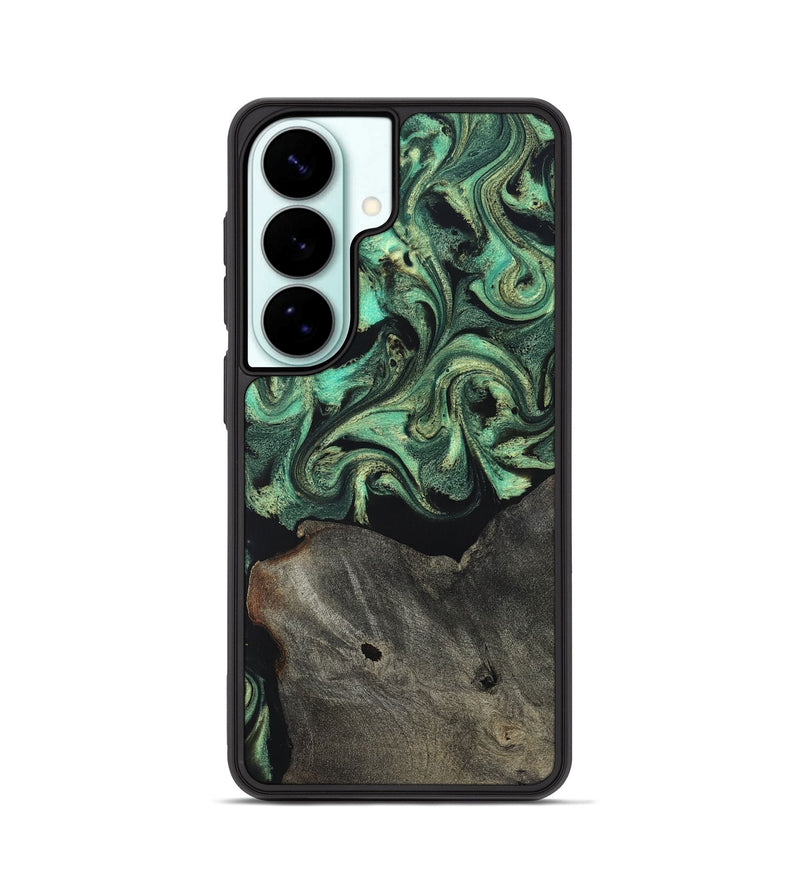 Galaxy S26 Wood Phone Case - Edward (Green, 827775)