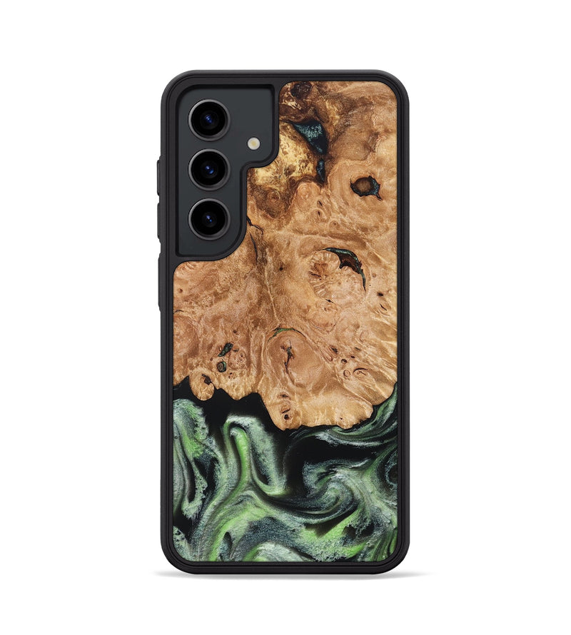 Galaxy S24 Wood Phone Case - Janie (Green, 827776)