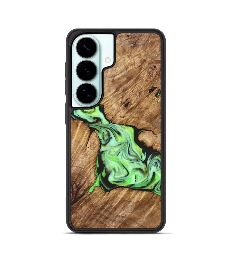 Galaxy S26 Wood Phone Case - Kaycee (Green, 827777)