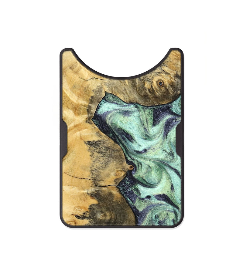 Alloy Wood Wallet - Loyal (Green, 827778)