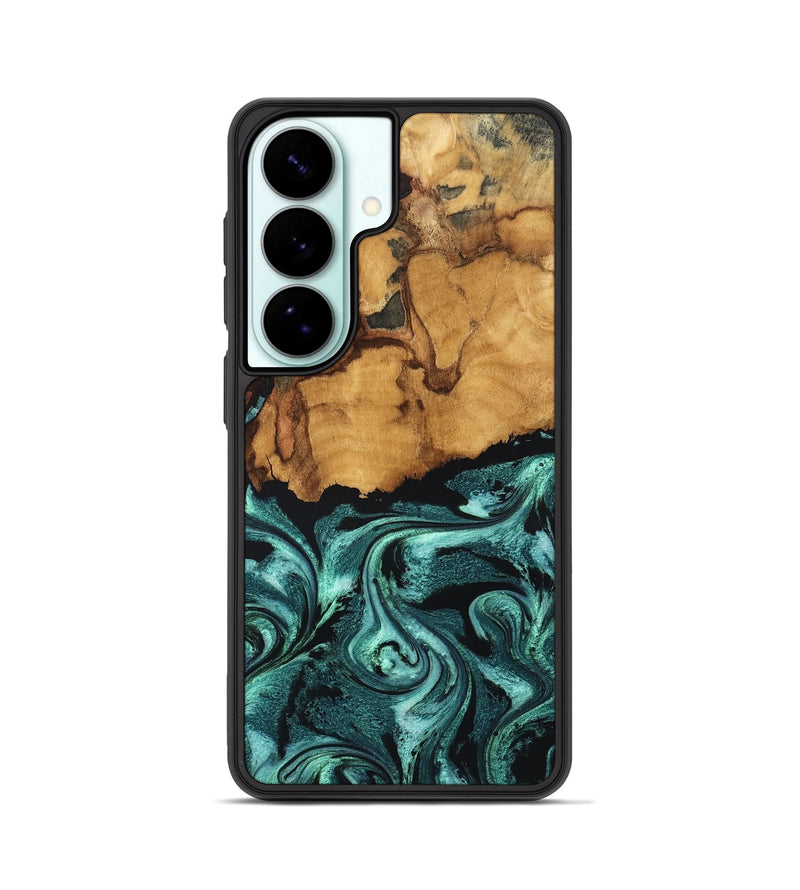 Galaxy S26 Wood Phone Case - Denny (Green, 827780)