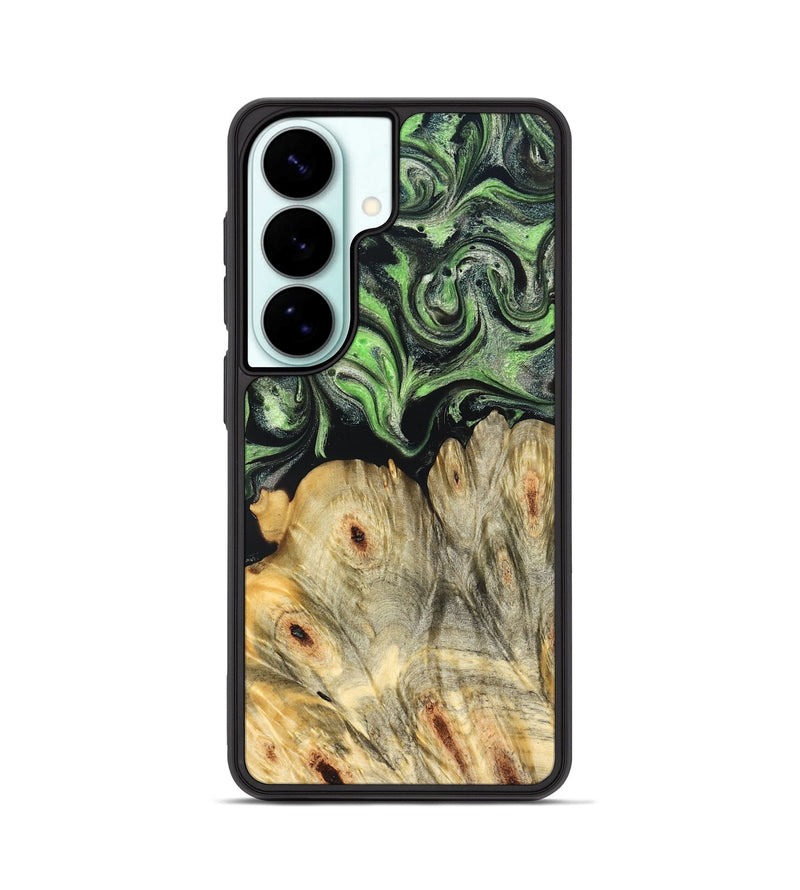 Galaxy S26 Wood Phone Case - Sunny (Green, 827781)