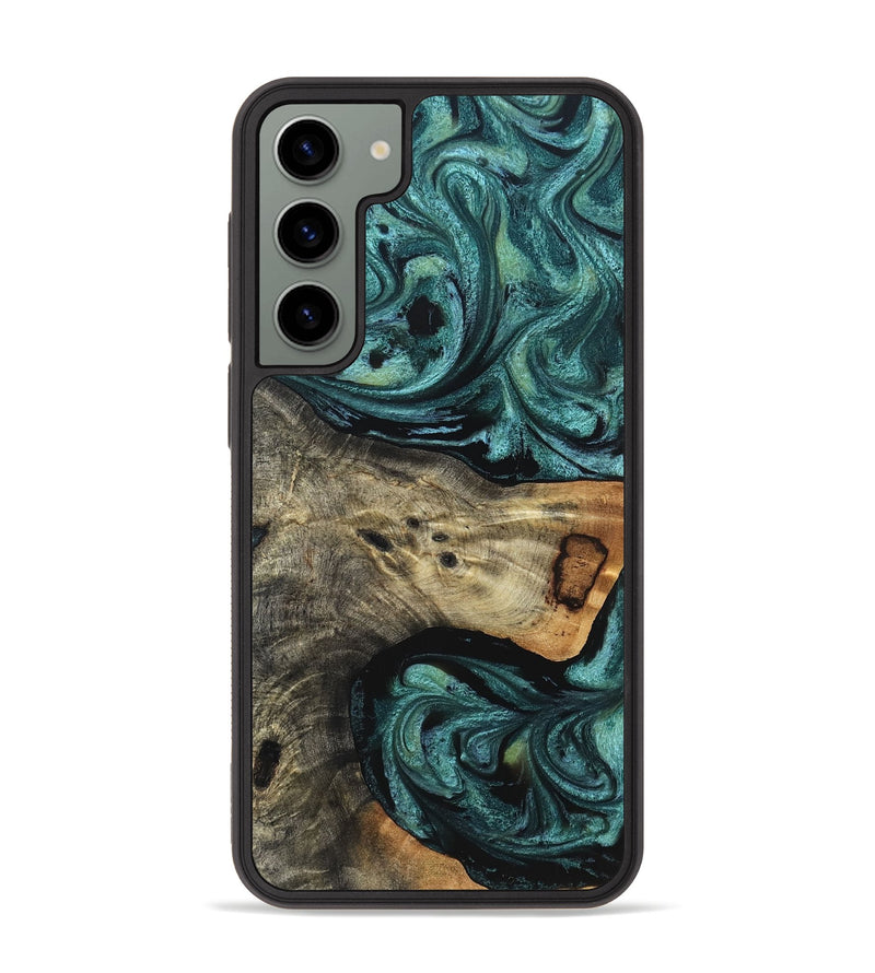 Galaxy S23 Plus Wood Phone Case - Lilyana (Green, 827805)