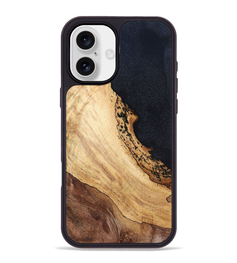 iPhone 16 Plus Wood Phone Case - Genesis (Wood Burl, 827808)