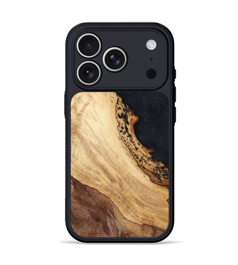 iPhone 17 Pro Wood Phone Case - Genesis (Wood Burl, 827808)