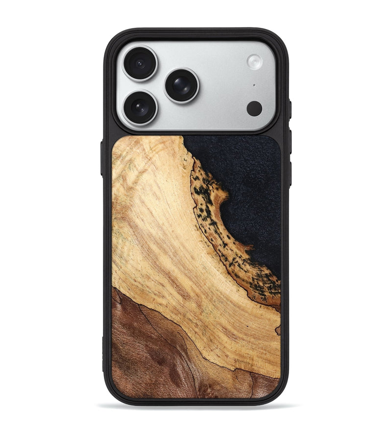 iPhone 18 Pro Max Wood Phone Case - Genesis (Wood Burl, 827808)