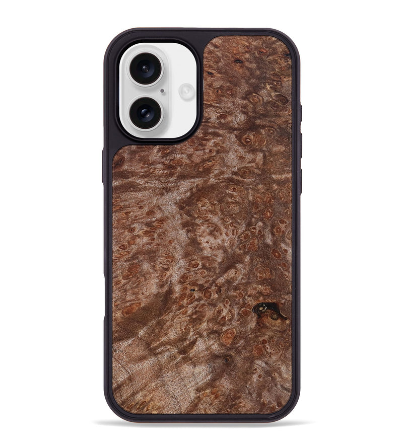 iPhone 16 Plus Wood Phone Case - Eileen (Wood Burl, 827811)