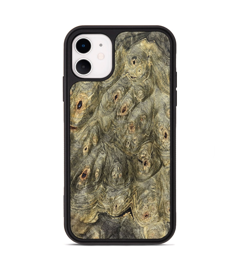 iPhone 11 Wood Phone Case - Beryl (Wood Burl, 827815)