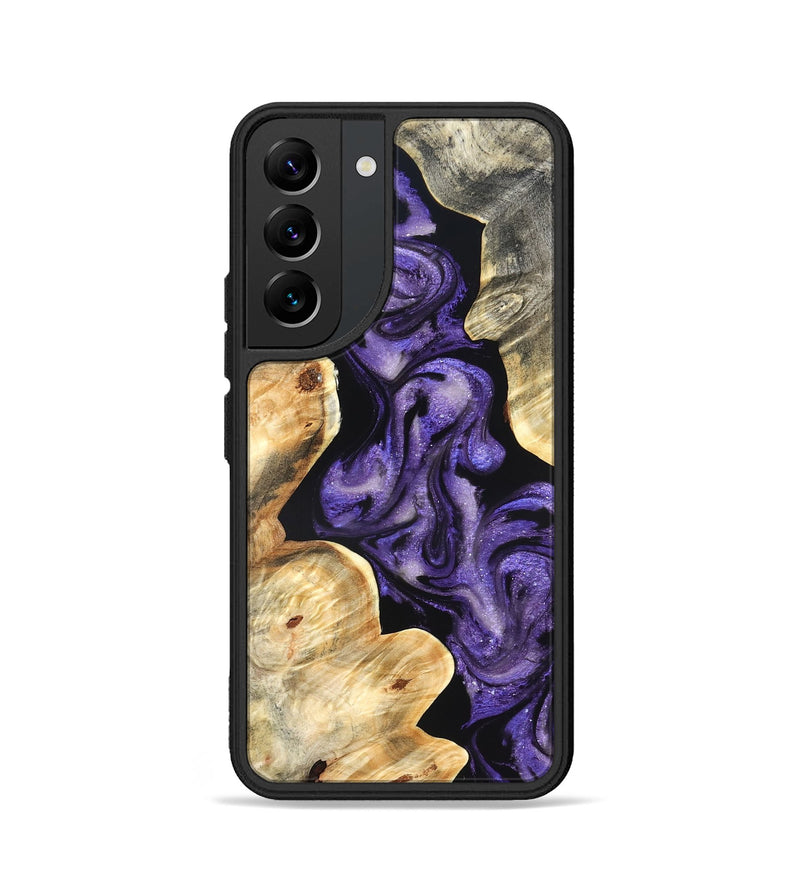 Galaxy S22 Wood Phone Case - Matie (Purple, 827817)