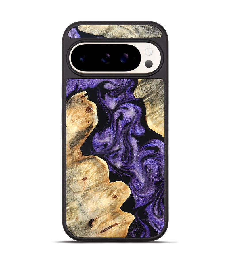 Pixel 9 Pro Wood Phone Case - Matie (Purple, 827817)