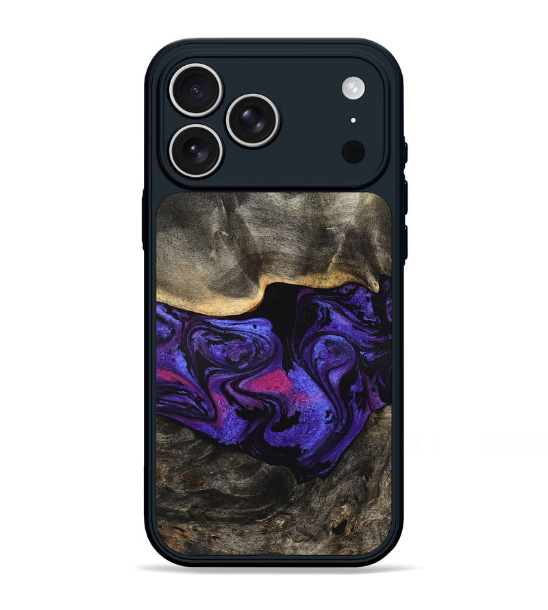 iPhone 17 Pro Max Wood Phone Case - Marlowe (Purple, 827818)