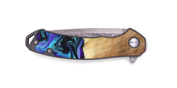 EDC Wood Pocket Knife - Lilla (Purple, 827820)