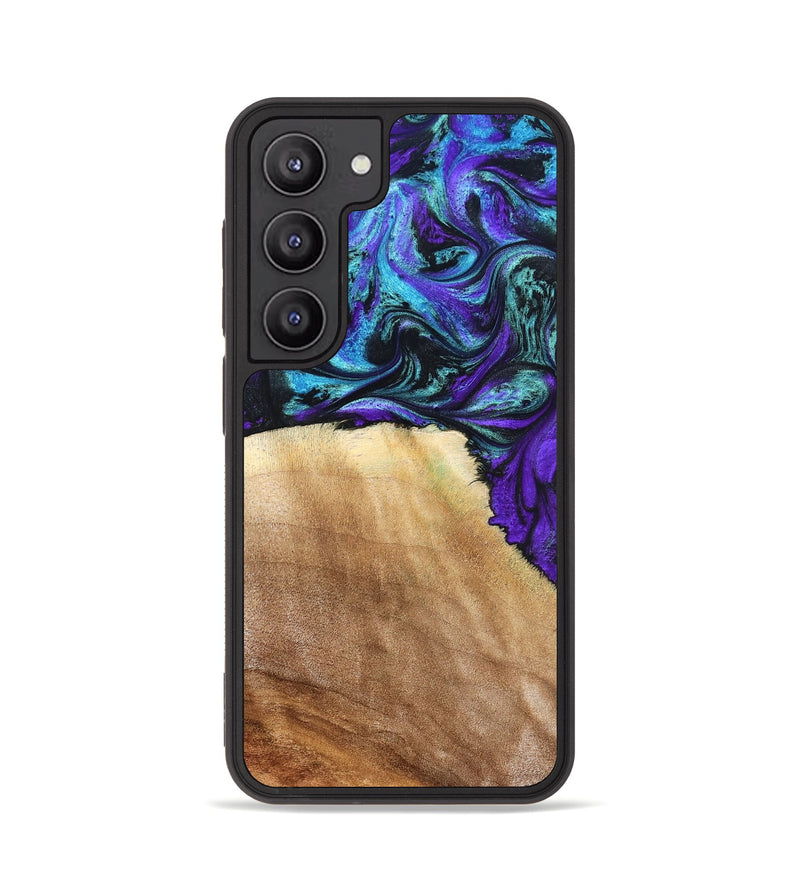 Galaxy S23 Wood Phone Case - Lilla (Purple, 827820)