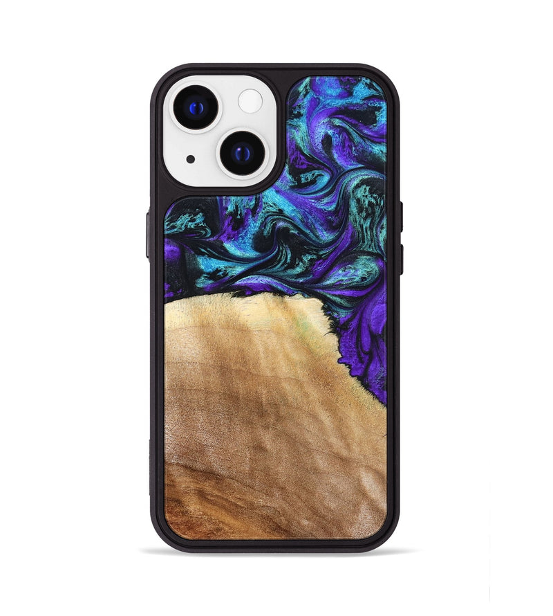 iPhone 13 Wood Phone Case - Lilla (Purple, 827820)