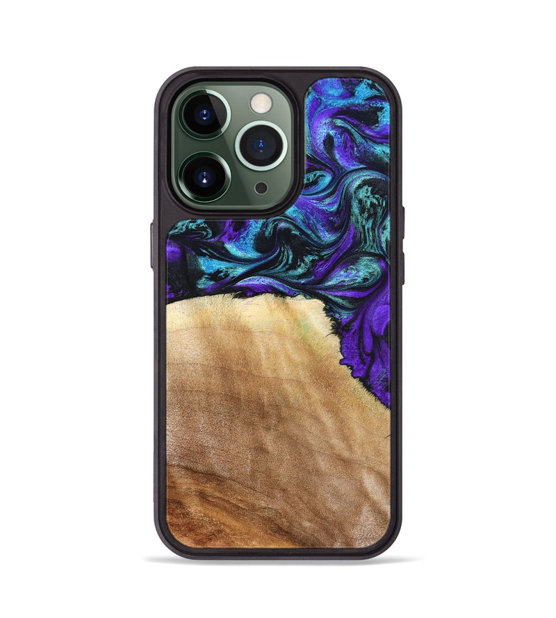 iPhone 13 Pro Wood Phone Case - Lilla (Purple, 827820)