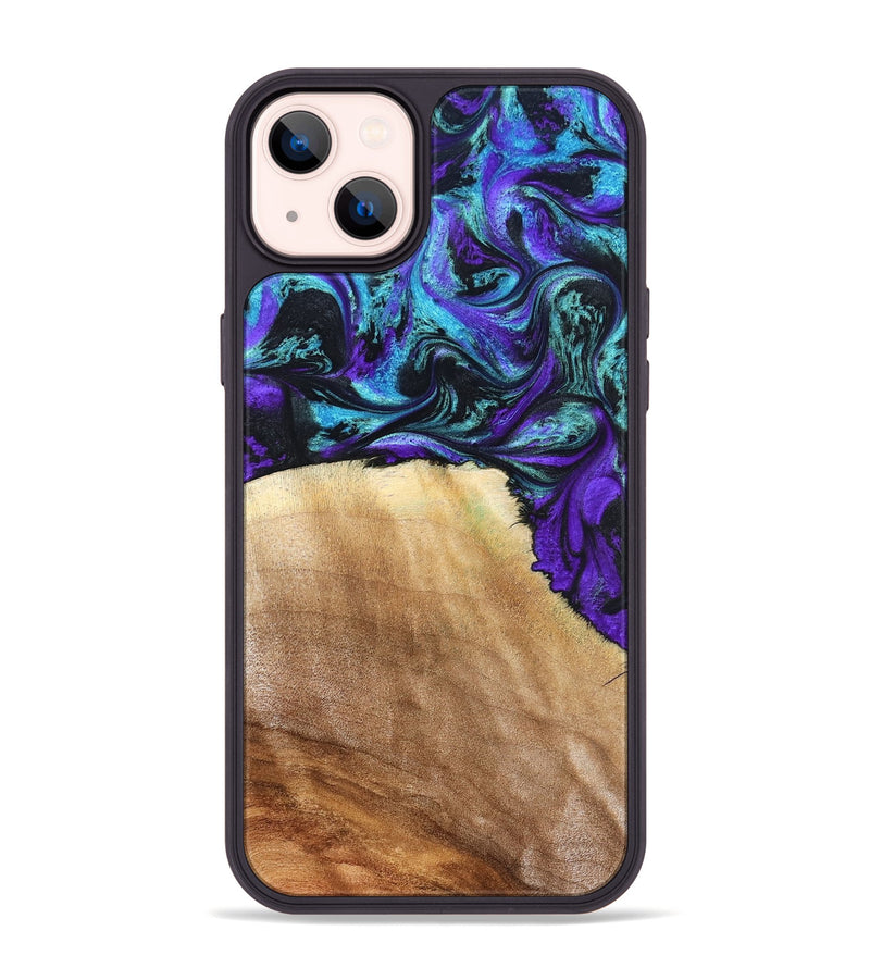 iPhone 14 Plus Wood Phone Case - Lilla (Purple, 827820)