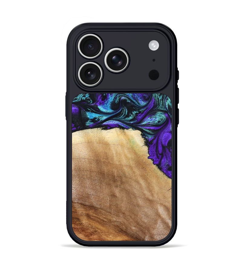 iPhone 17 Pro Wood Phone Case - Lilla (Purple, 827820)