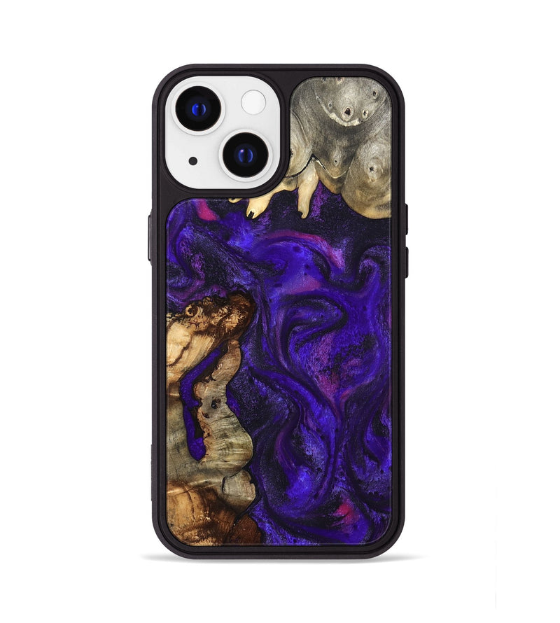 iPhone 13 Wood Phone Case - Deja (Purple, 827821)