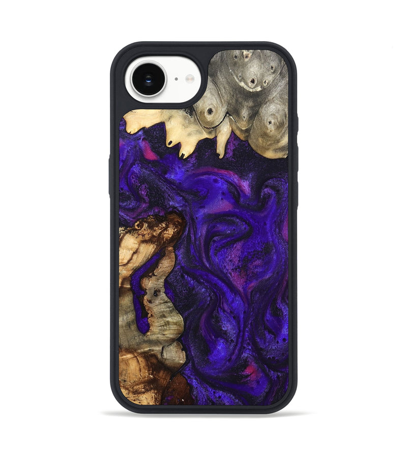 iPhone 16e Wood Phone Case - Deja (Purple, 827821)