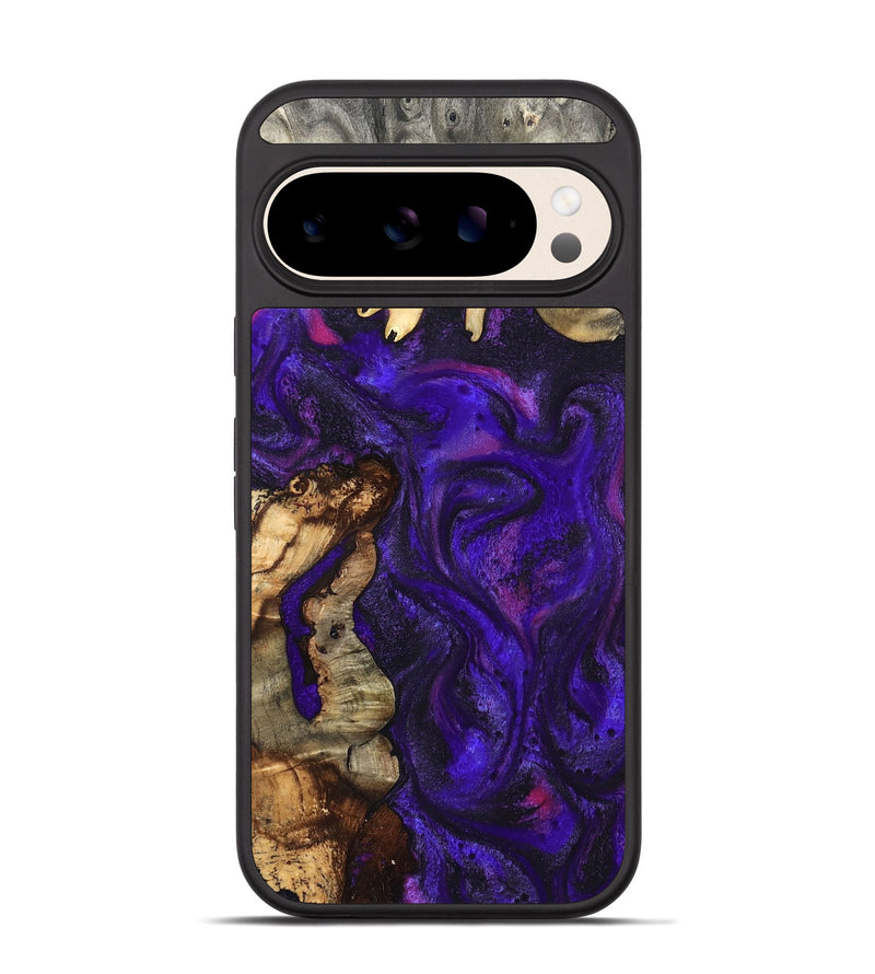 Pixel 10 Wood Phone Case - Deja (Purple, 827821)