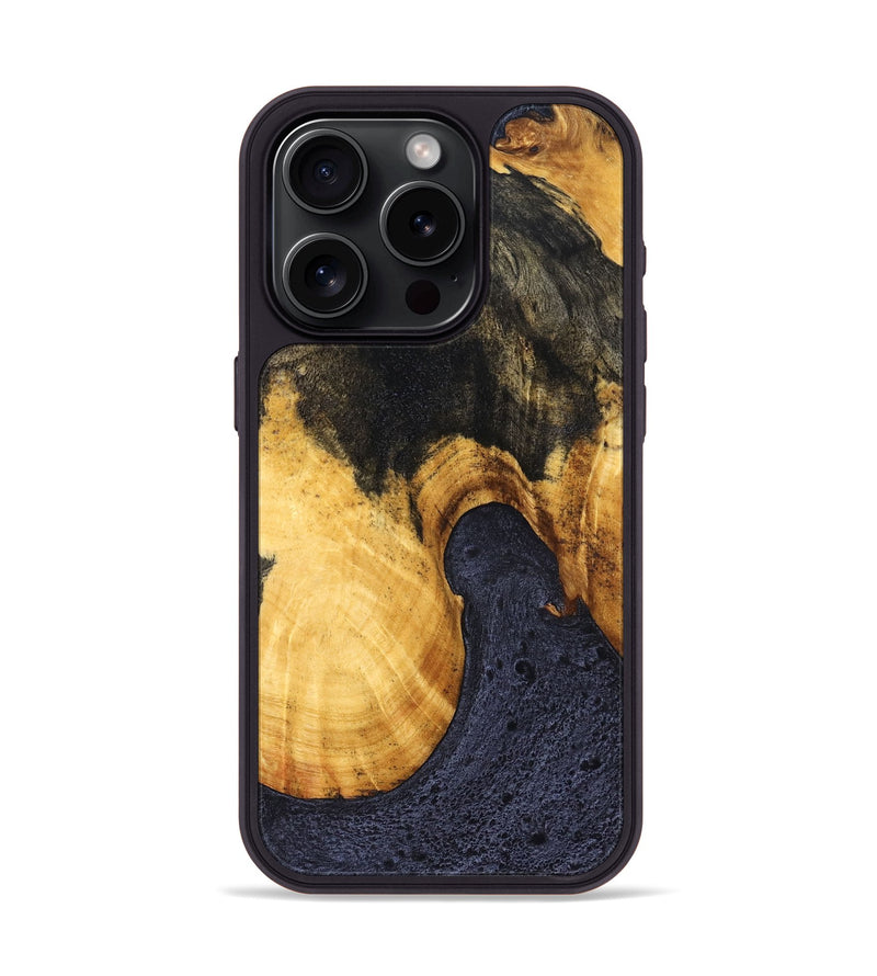 iPhone 15 Pro Wood Phone Case - Coy (Wood Burl, 827822)