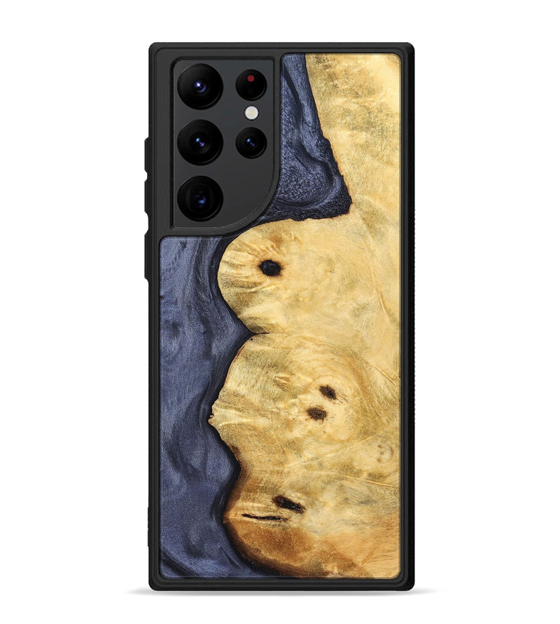 Galaxy S22 Ultra Wood Phone Case - King (Wood Burl, 827823)