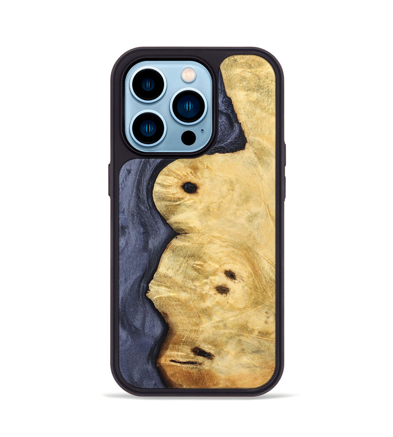 iPhone 14 Pro Wood Phone Case - King (Wood Burl, 827823)