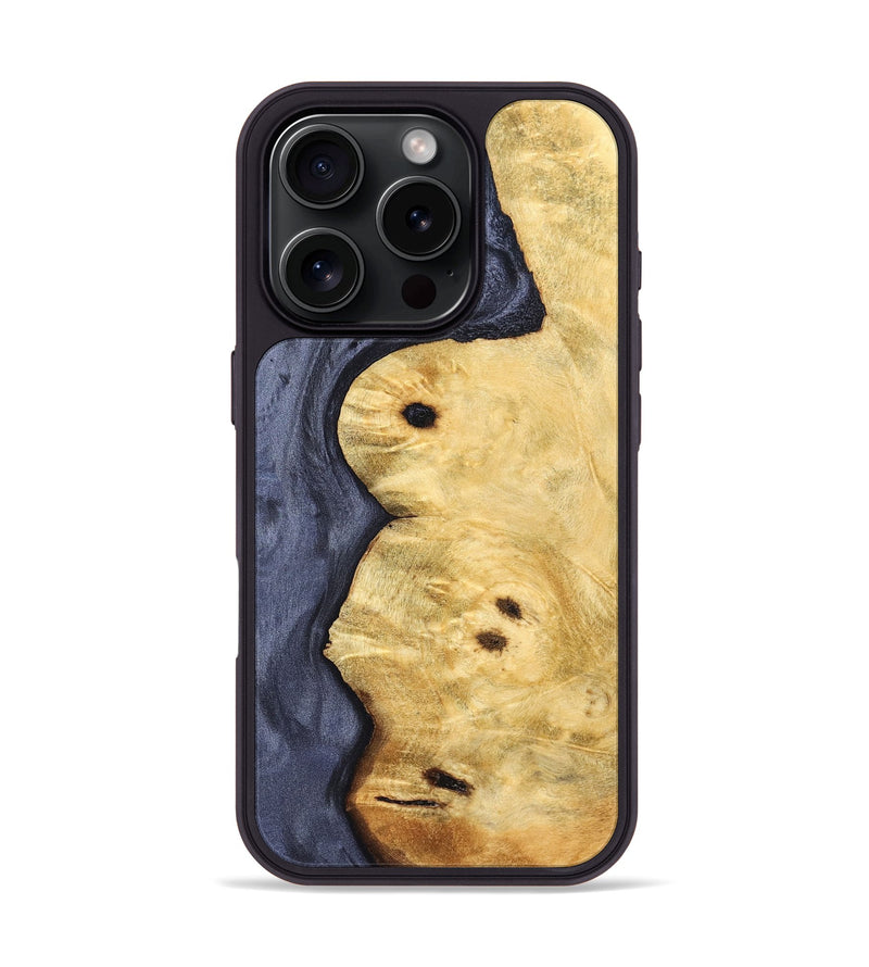 iPhone 16 Pro Wood Phone Case - King (Wood Burl, 827823)