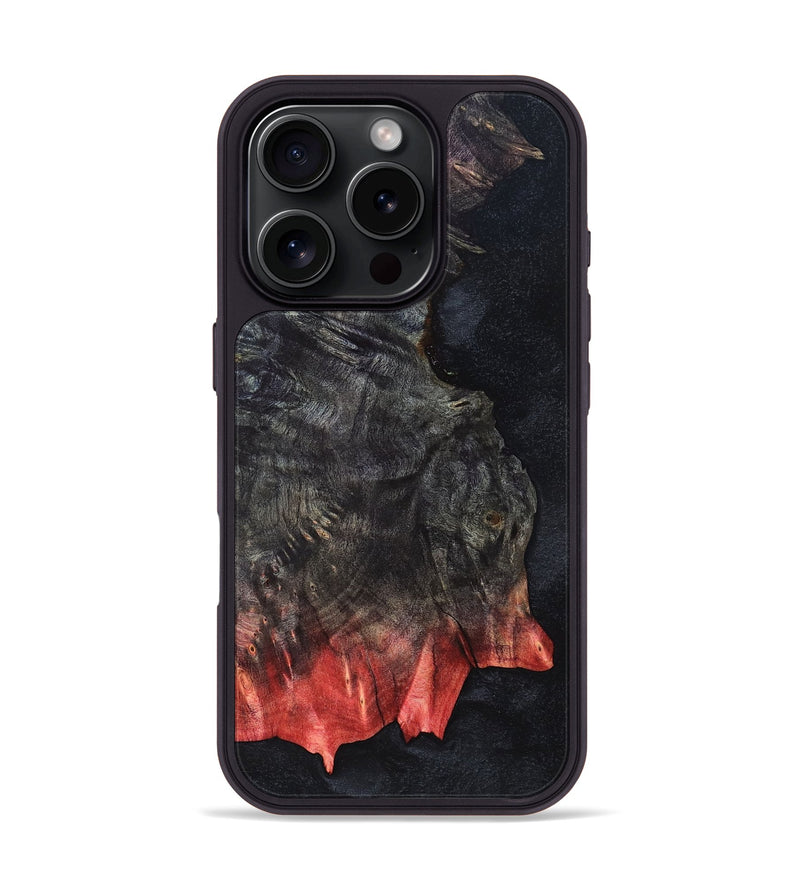 iPhone 16 Pro Wood Phone Case - Adison (Wood Burl, 827824)