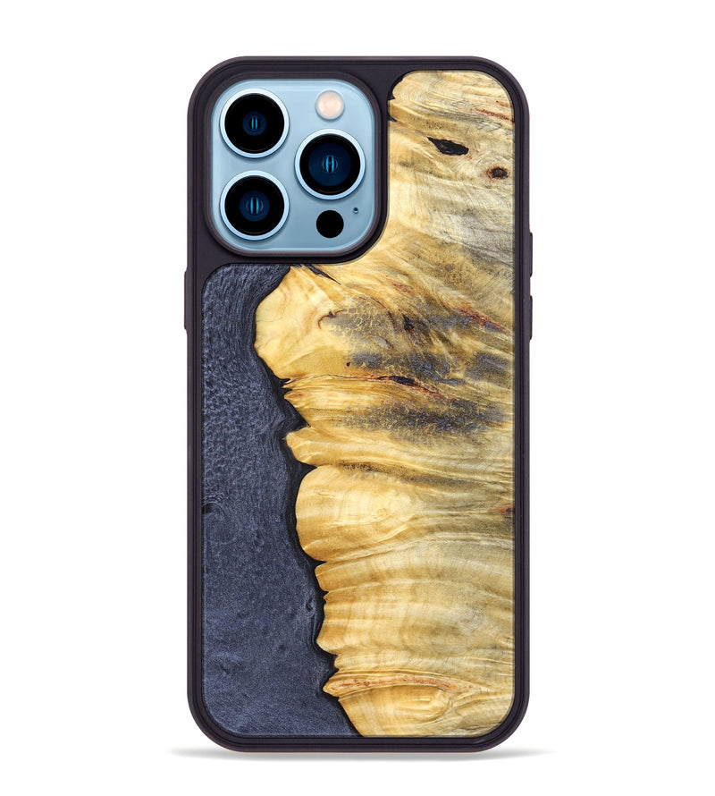 iPhone 14 Pro Max Wood Phone Case - Levar (Wood Burl, 827825)