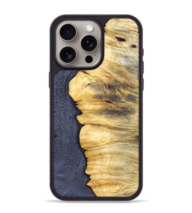 iPhone 15 Pro Max Wood Phone Case - Levar (Wood Burl, 827825)