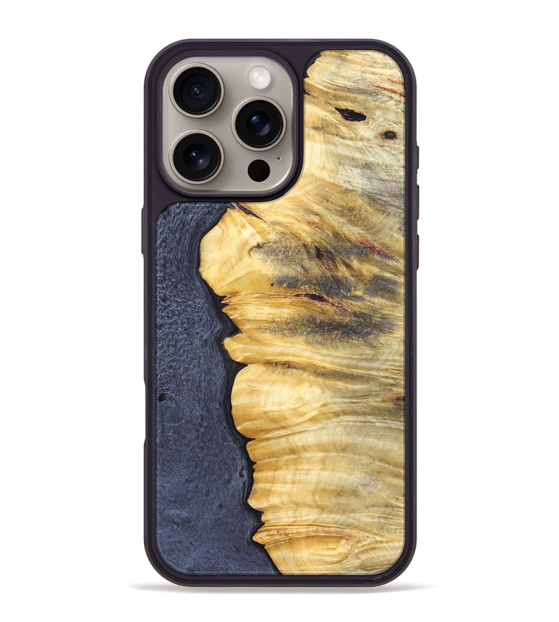 iPhone 16 Pro Max Wood Phone Case - Levar (Wood Burl, 827825)
