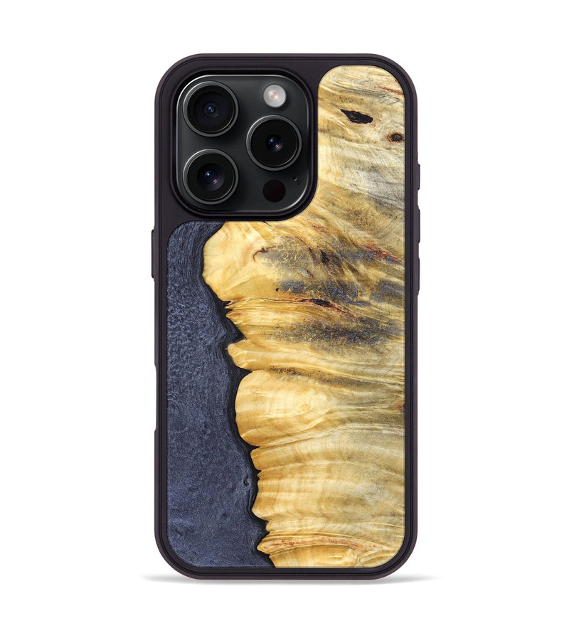 iPhone 16 Pro Wood Phone Case - Levar (Wood Burl, 827825)