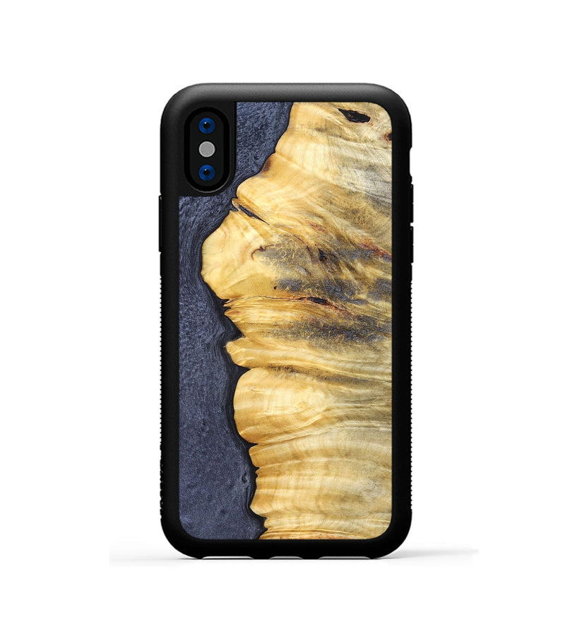 iPhone Xs Wood Phone Case - Levar (Wood Burl, 827825)